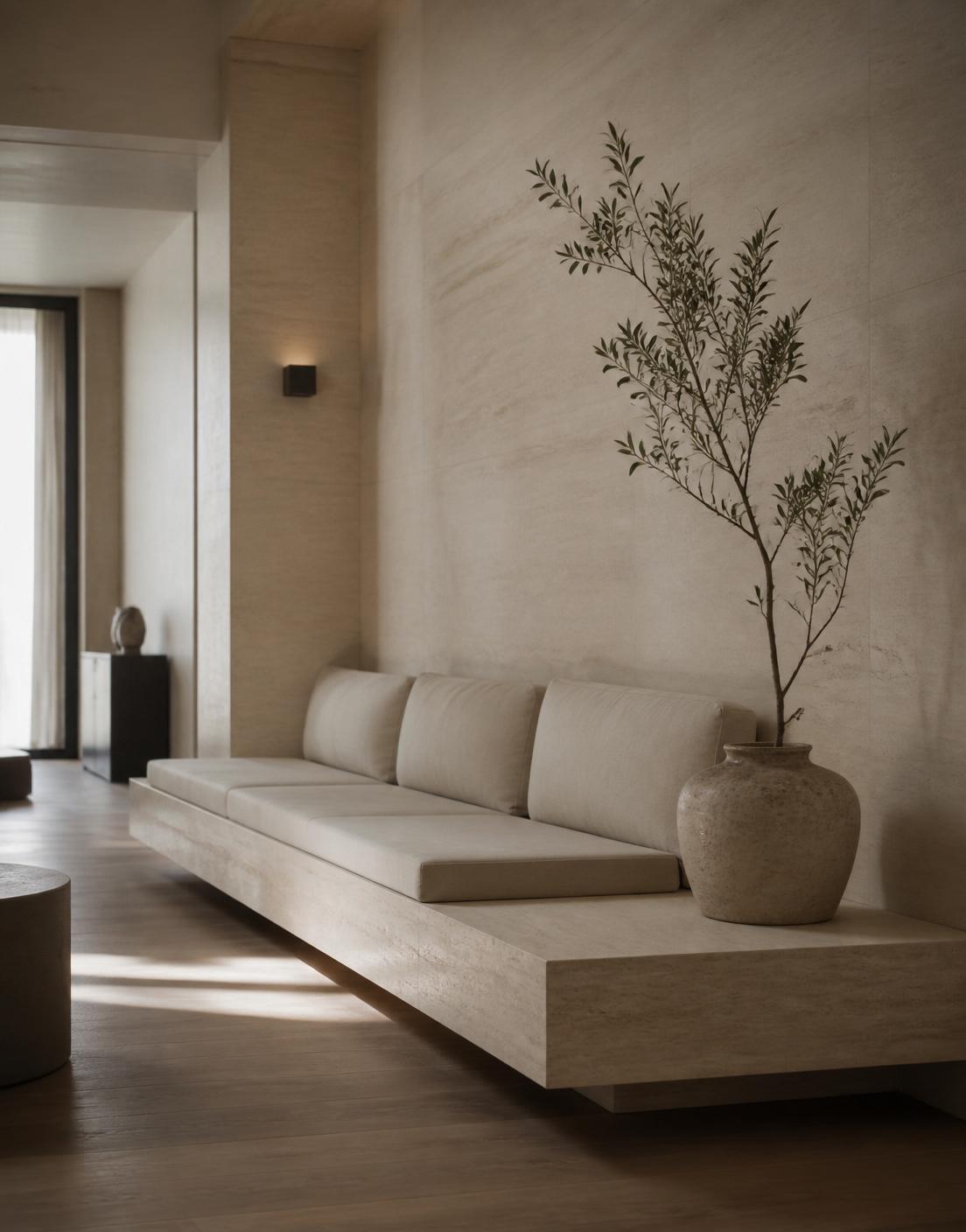 Warm waiting lounge