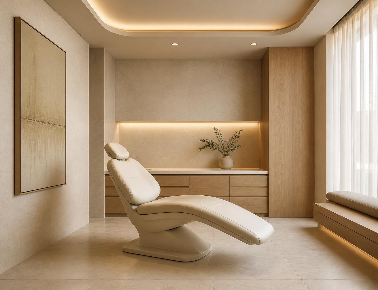 Private treatment room
